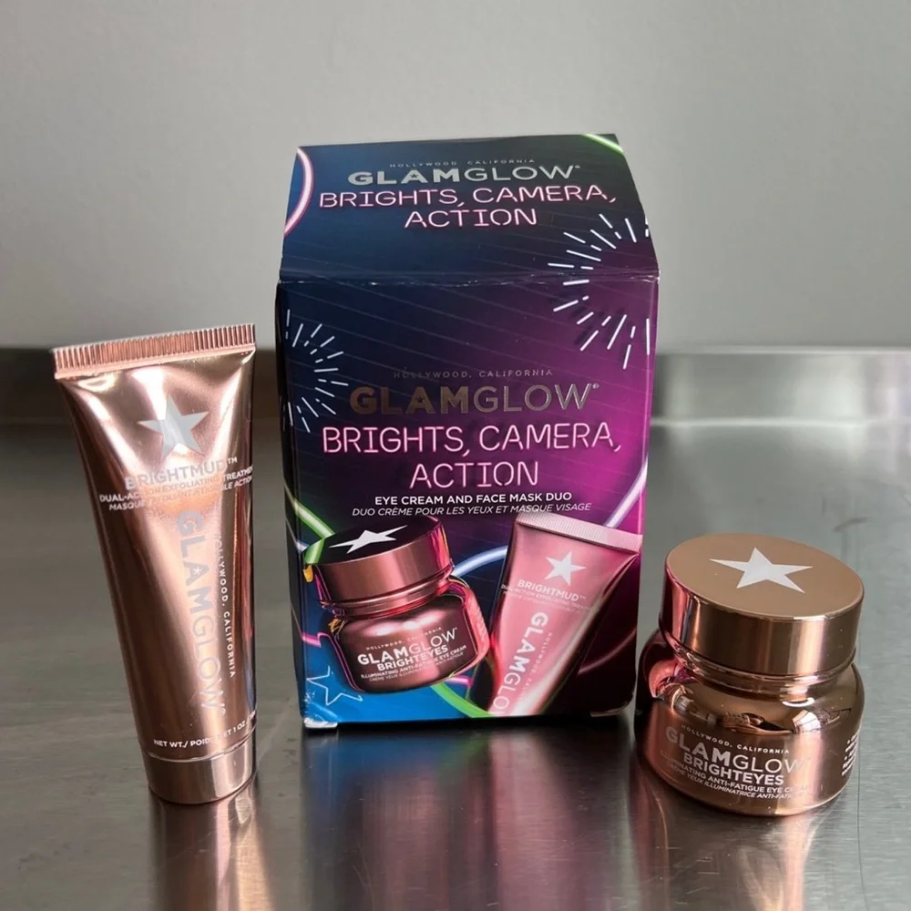 GLAMGLOW Brights Camera Action Duo – Rose Metallic - Picture 4 of 8